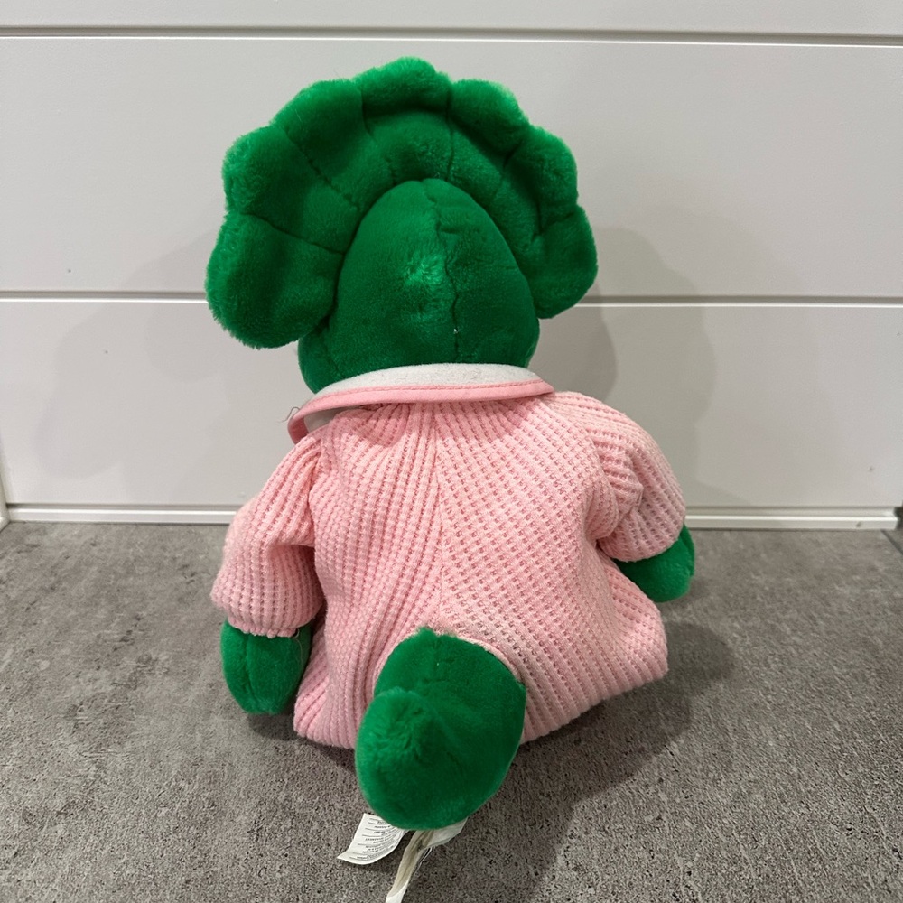 Vintage Baby Bop Sleepy Time  Stuffed Dinosaur Plush 17” Barney And Friends - Picture 6 of 10
